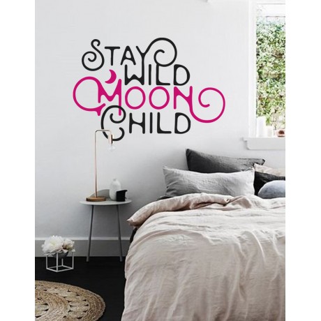 Sticker ''Stay Wild Moon Child''