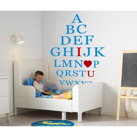 Sticker Alfabetul englez pentru copii